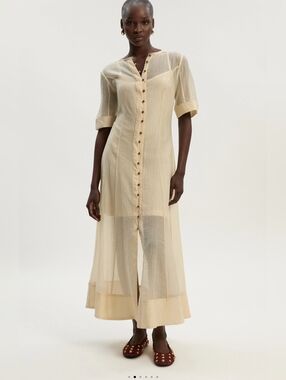 Karen Millen | Dresses | Karen Millen Embroidered Cornelli Tape Woven Dress  | Poshmark